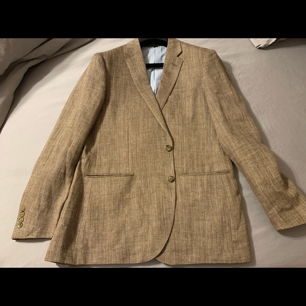 J.Crew Ludlow Sportcoat 42r - Linen/Silk